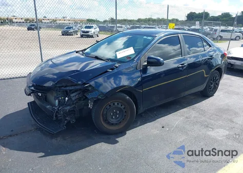 2019 Toyota Corolla Le from USA, damaged, VIN 2T1BURHE4KC201295